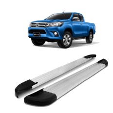 Estribo Alumínio Hilux CD 16/ Anodizado
