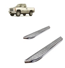 Estribo Chapa Silverado/D-20 Cromo