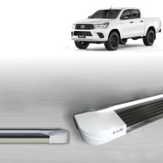 Estribo EVO 16/ Branco Polar - Hilux CD*
