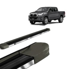 Estribo EVO 16/ Cinza Granito - Hilux CD 