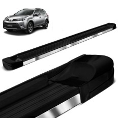 Estribo EVO 17/20 Preto Fosco - Rav 4