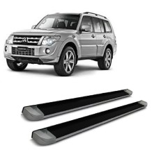 Estribo EVO Prata Evoluci - Pajero Full 5P