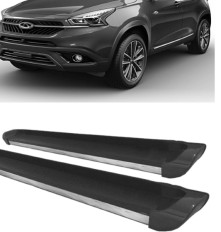 Estribo EVO Preto Fosco - Tiggo 7