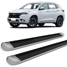 Estribo EVO Tiggo 7 Branco  Pérola