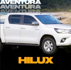 Estribo Extreme 16/ Preto - Hilux*