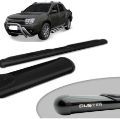 Estribo Oblongo Duster /20 Preto (+KIT)*