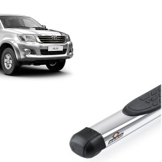 Estribo Oblongo Hilux 05/15 CS Cromo K1