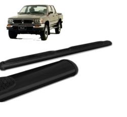 Estribo Oblongo Hilux 97/04 4X4 CD Preto