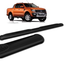 Estribo Oblongo Ranger 13/ CD Preto* (KIT)