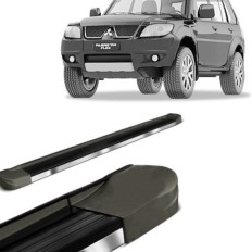 Estribo EVO 07/12 Prata Rhodium - Pajero TR4*