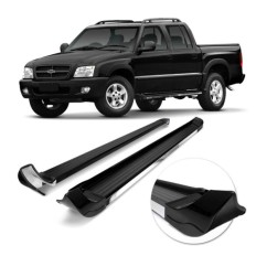 Estribo Personalizado /11 Preto Lizst - S-10 CD 