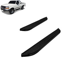 Estribo Plataforma F-1000 CS 93/98 Preto