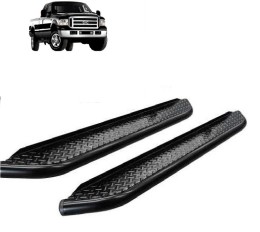 Estribo Plataforma F-250 99/12 CS Preto (1,20m)*