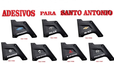 Adesivo P/ Santo Antonio S-10 (Par)