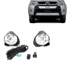 Farol Auxiliar 09/11 Hilux SRV Botão Mod Orig*