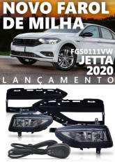 Farol Auxiliar Jetta 19/ Bt Alternativo*