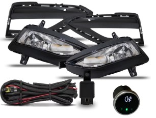 Farol Auxiliar Jetta 19/ C/Mold Bt Mod Orig Touch*