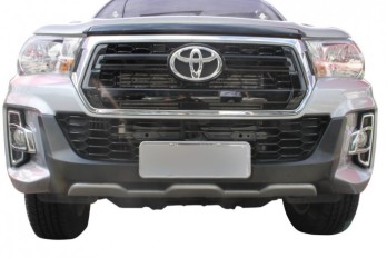 Bumper (Preto/Prata) Hilux 19/20*  