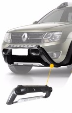Bumper Duster/Oroch 15/20 Preto/Prata * 
