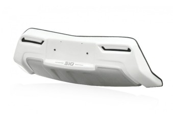 Bumper Branco Malher  (c/ Led) - S-10 12/16 IN*
