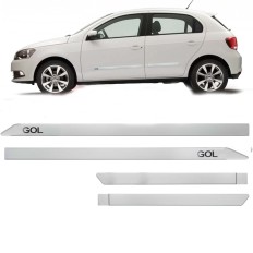 Friso Lateral Gol 09/ Prata Sirius Largo*