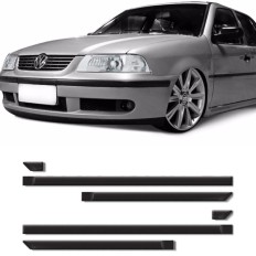 Friso Lateral Gol 98/ 4P GLMI Preto Mod Orig*