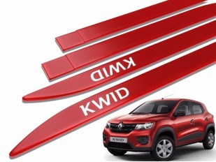 Friso Lateral Kwid  Vermelho Fogo +SL*