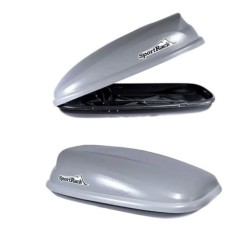Caixa Bagageiro 320L Cinza SporRack*