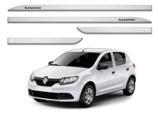 Friso Lateral Sandero Branco Glacier 15/ SLIM*