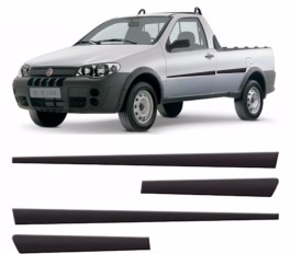 Friso Lateral Strada CS/CD/CE /19 Preto Borracha*