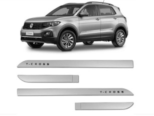 Friso Lateral T-Cross Prata Sargas +SL*