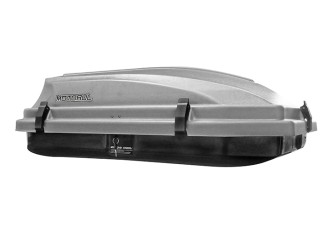 Caixa Bagageiro 380L Cinza Motobul Light