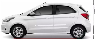 Friso Lateral Transparente EscritaPreta - Ka 2015