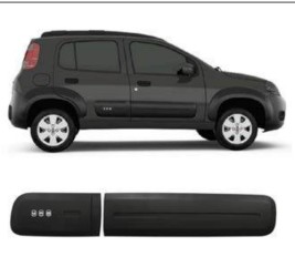 Friso Lateral Uno 11/ 4P Preto Largo C/Nome*