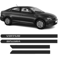 Friso Lateral Virtus Preto Ninja (AR)*