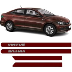 Friso Lateral Virtus Vermelho Tornado (AR)*