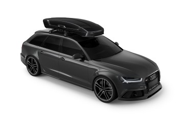 Caixa Bagageiro 430L Preta Thule L Black Metalic*