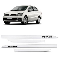 Friso Lateral Voyage Cinza Platinum Largo*