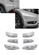 Friso Parachoque HR-V Mod Ori Prata Plat/Cromo*