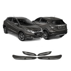 Friso Parachoque HR-V Mod Ori Preto Cri/Cromo*