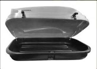 Caixa Bagageiro 460L Cinza Motobul Light
