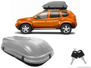 Caixa Bagageiro 510L Cinza Motobul Light