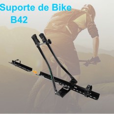 Calha de Bike - Braço de Aço Preto (2 pts) *