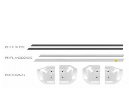 Kit K3 Ranger CD 13- Branco Artico*