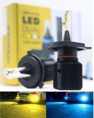 Lâmpada Led Dual Color 9005HB3 3150/6000K 4000 Lm*