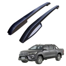 Longarina Teto Alumínio Preta (colada) Hilux 16/*