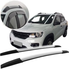 Longarina Univ Decorativa Preto c/ Prata 1,05m PP*