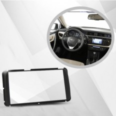Moldura P/Mídia Corolla 15/19  Preta 2DIN*