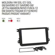 Moldura P/Mídia Gol G7/Saveiro G7/Jetta*