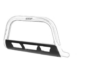 Peito/Chapa L-200 Triton Preto (P/PCI CCF)*